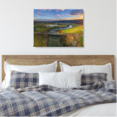 ノベルティブリッジサンセット#2キャンバス印刷 キャンバスプリント (インサイチュ (寝室))