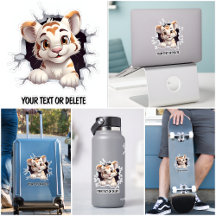 ノベルティブレークスルーホールピーキングキュートタイガーカッブ