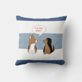 ノベルティ犬の枕 クッション (裏面)