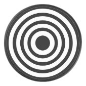 ノベルティ白黒ブルセイズサークル アイスホッケーパック (正面)