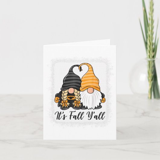 ノベルティ素晴らし格言ハロウィンおもしろいその秋ユーA カード (正面)