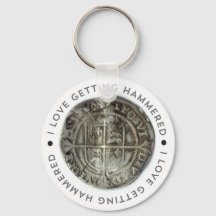 ノベルティ金属検出キーチェーン