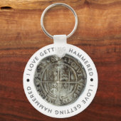 ノベルティ金属検出キーチェーン キーホルダー (正面)