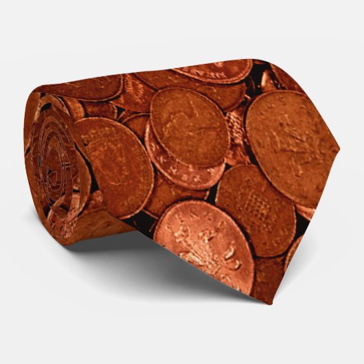ノベルティ銅貨 ネクタイ (ロール)