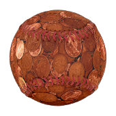 ノベルティ銅貨 野球ボール (裏面)