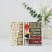 ノベルティ養殖バブルマン ポストカード (スタンド正面)