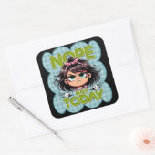 ノペントゥデイクラシックスクエアステッカー スクエアシール (封筒)