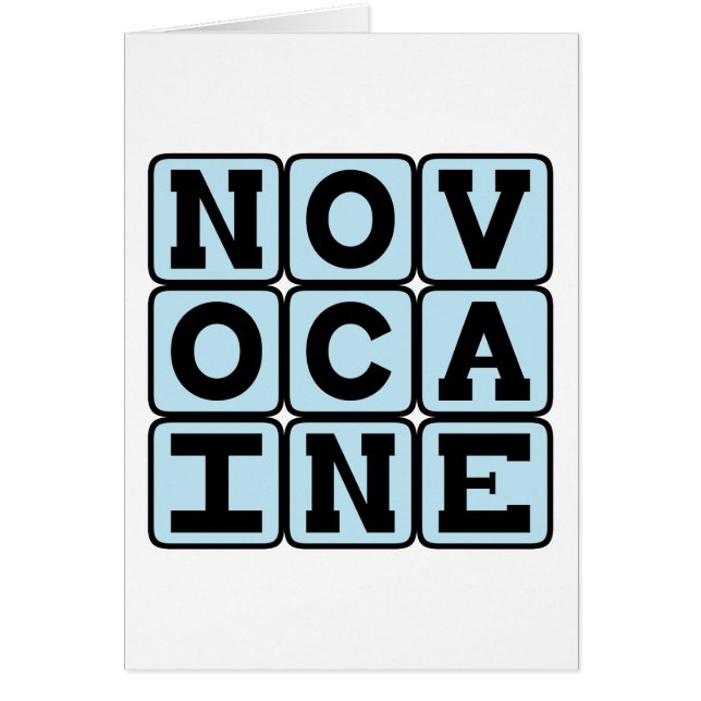 ノボカイン、歯科麻酔薬 (正面)