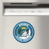 ノボシビルスクラウンドエンブレム マグネット (インサイチュ (食洗機))