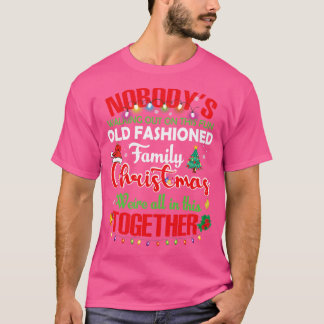 ノボディーズ歩くアウトオンザオールドファミリークリスム Tシャツ