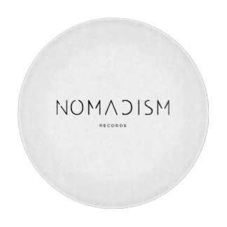 ノマディズム レコード ブラック ロゴ カッティングボード