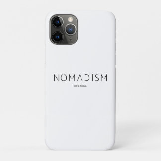 ノマディズム レコード ブラック ロゴ iPhone 11 PROケース