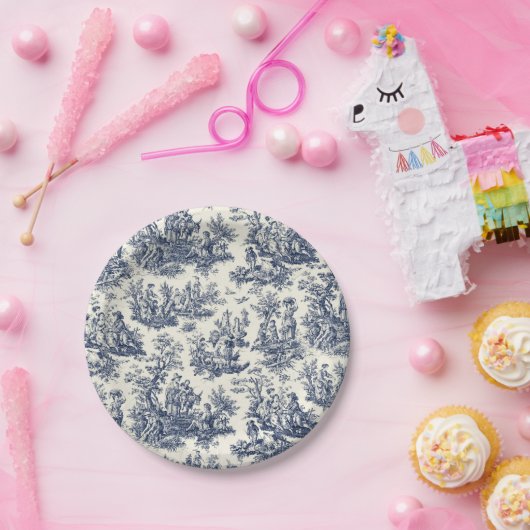 ノマデザウストラエイリアン海軍トワール・ド・ジュイ ペーパープレート (パーティー)