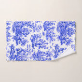 ノマデザウフランスのストロ王室のエイリアン青ジュイデザイン ハンドタオル (ハンドタオル)