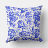 ノマデソストラリフランスのアンスブルージューデザイン クッション (裏面)