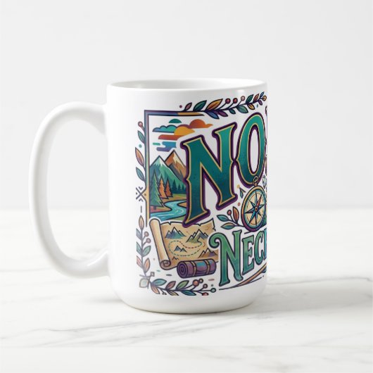 ノマドニセシティーズTシャツ コーヒーマグカップ (左)