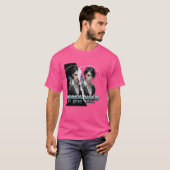 ノマドNo More、悲しい女の子の二重露出 Tシャツ (正面フル)