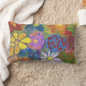 ノミの花 ランバークッション (ブランケット)