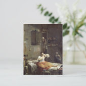 ノミを持つ女 ポストカード (スタンド正面)