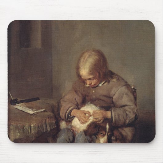 ノミキャッチャーc.1655 マウスパッド (正面)