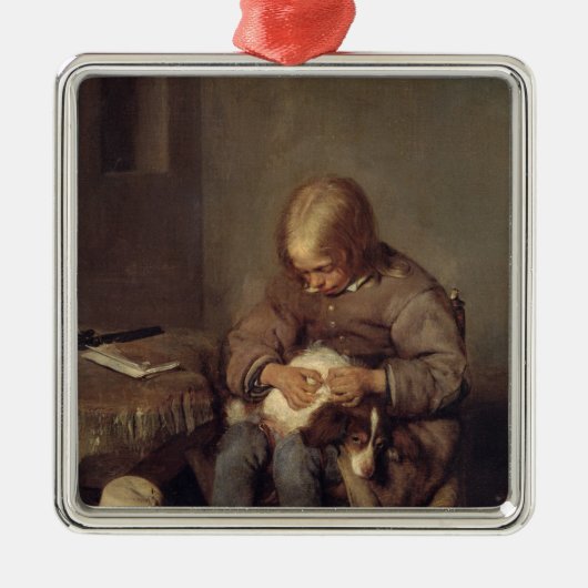 ノミキャッチャーc.1655 メタルオーナメント (正面)