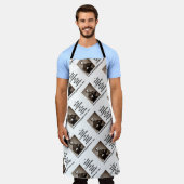 ノミネートもしNot Serve Sherman引用文 エプロン (着用した状態)