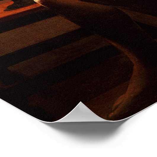 ノミ捕手 ポスター (角)