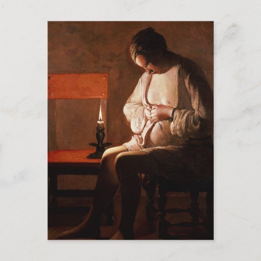 ノミ捕手 ポストカード (正面)