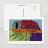 ノミ ポストカード (正面/裏面)