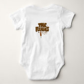 ノミ™ – 醜い子犬™ ベビーボディスーツ (裏面)