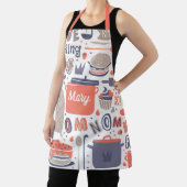 ノムノムキッチンオールオーバープリントエプロン エプロン (インサイチュ)