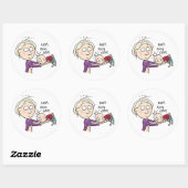 ノムノムシール ラウンドシール (シート)