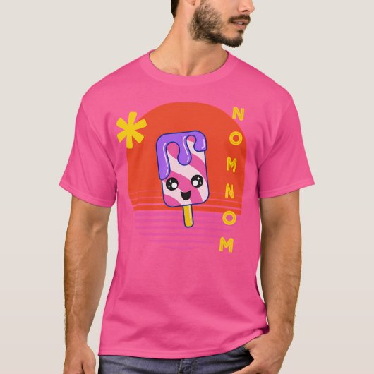 ノムノムポプシクル Tシャツ (正面)