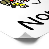 ノムノム格言モンスター ポスター (角)