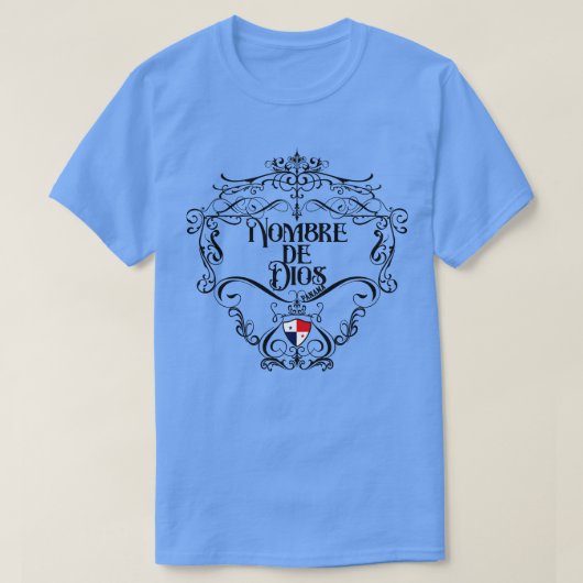 ノムブルデディオスヴィンテージデザイン Tシャツ (デザイン正面)