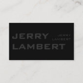 ノムプロプレモダンブラック 名刺 (裏面)