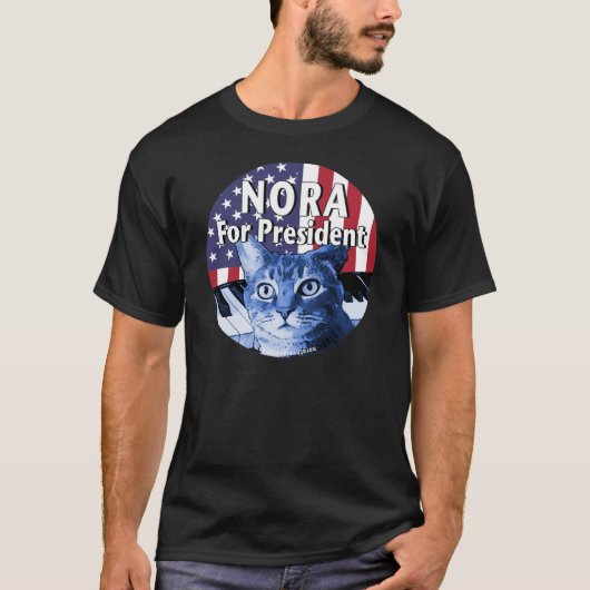 ノラを大統領に #4 Tシャツ (正面)