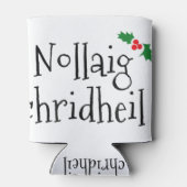 ノライクリドハイルメリークリスマススコティッシュゲール。 缶クーラー (裏面)