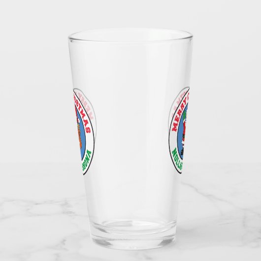 ノライグショナアイリッシュクリスマスサンタグラス タンブラーグラス (右)