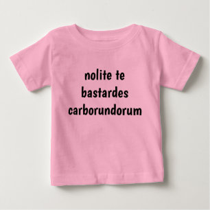 ノライト・ド・バスターデス・カルボルンドラム ベビーTシャツ