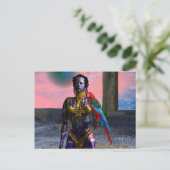 ノラサイバー戦士 ポストカード (スタンド正面)