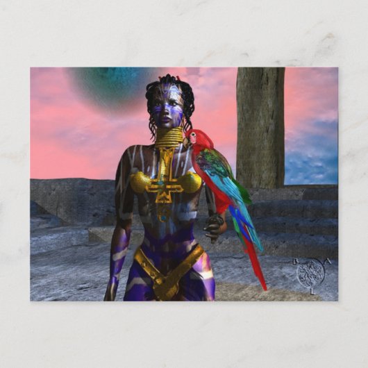 ノラサイバー戦士 ポストカード (正面)