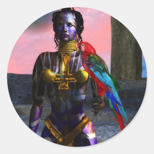 ノラサイバー戦士 ラウンドシール (正面)