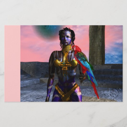 ノラサイバー戦士 便箋 (正面)