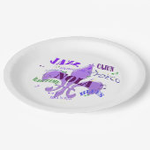 ノラニュー・オーリンズ音楽 ペーパープレート (アングル)