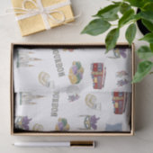 ノラルイジアナをテーマにしたマルディグラ 薄葉紙 (ギフト)