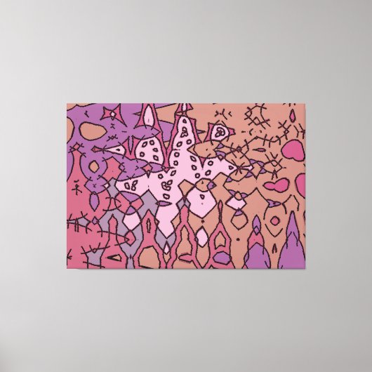 ノランドのどこか キャンバスプリント (正面)