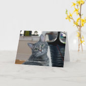 ノラ引用文7"x5"折り畳みグリーティングカード カード (黄色い花)