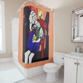 ノラ著ピカソ シャワーカーテン (インサイチュ)