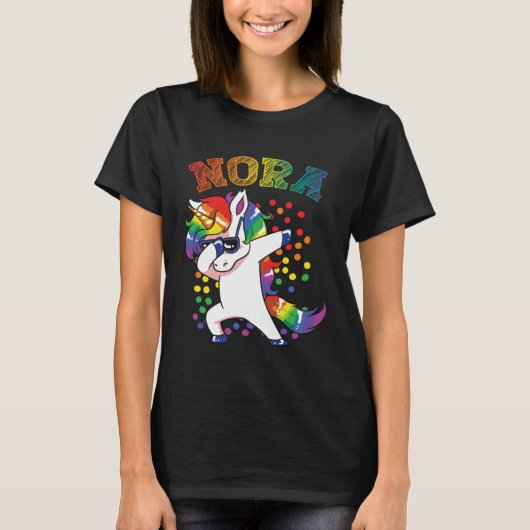 ノラ・ダビング・ユニコーン Tシャツ (正面)